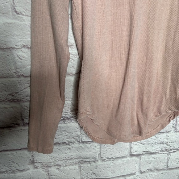 Chaser Pink Long Sleeve Cross Strap Back Top - Picture 6 of 10